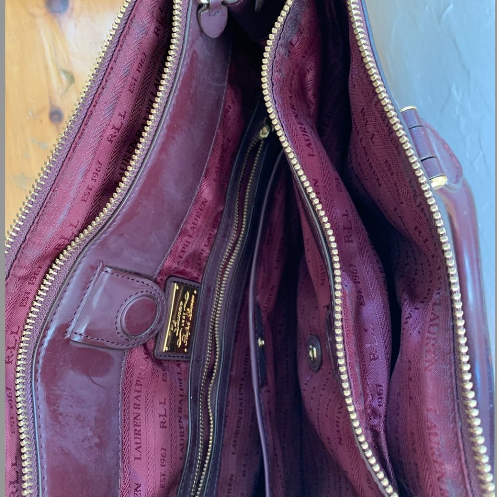 Ralph Lauren Taylor Double Zip Shopper - Picture 3 of 6